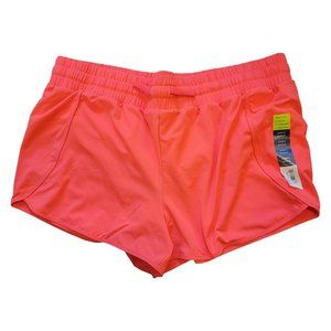 Tek Gear Girls Running Shorts Day Glow Orange/Pink Plus Size 20 JJ3259